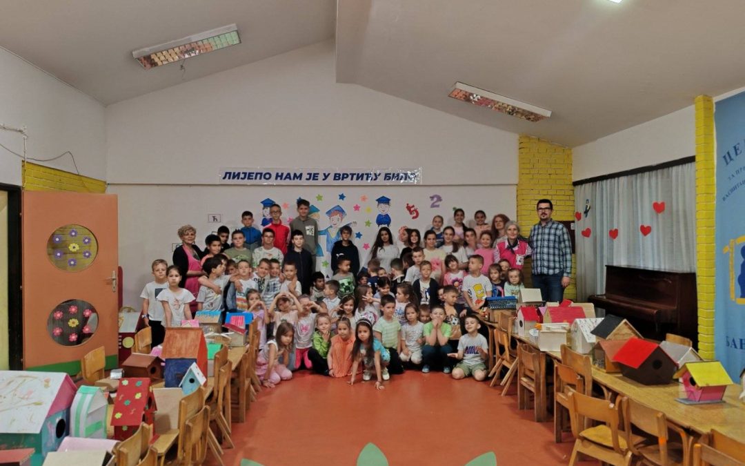 Уручени ученички радови вртићу ,,Бамби“
